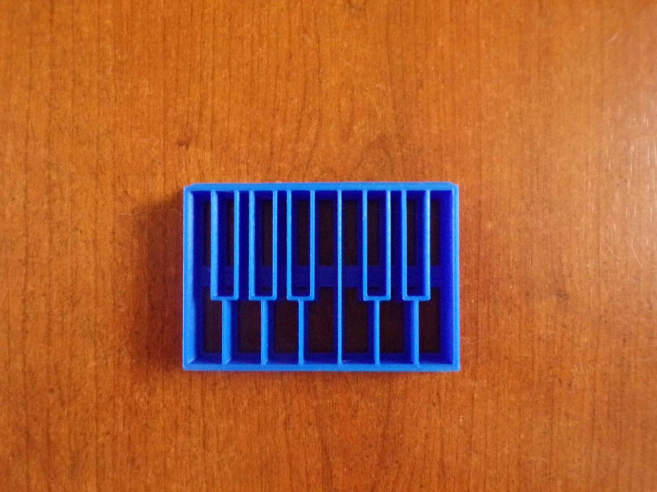 emporte pièce touches de piano imprimé 3D PLA 4,8 x 7 x 1 cm environ